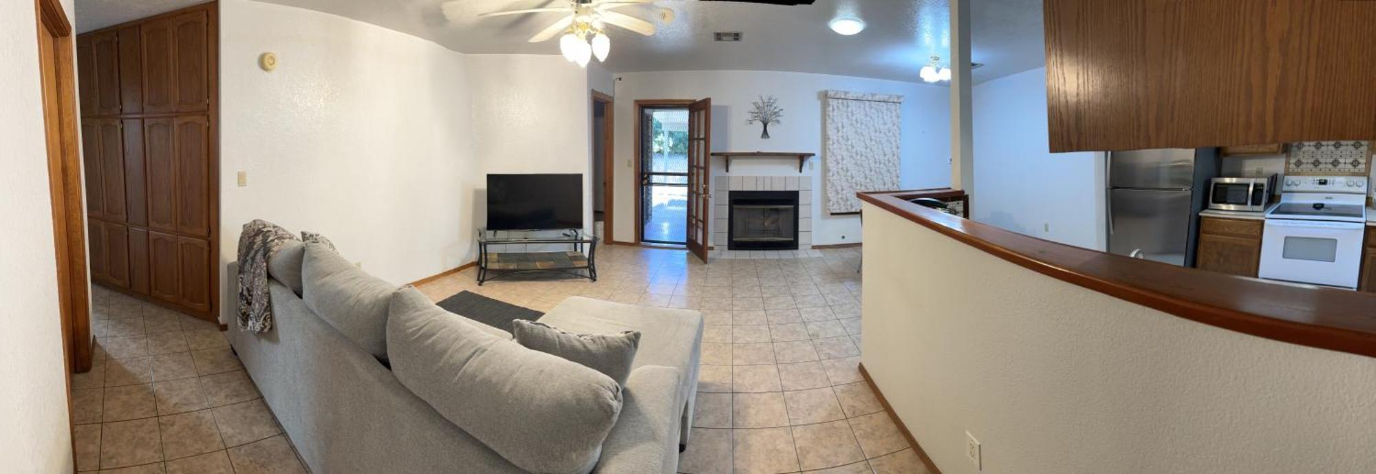 Townhouse, Two Car Garage, Fireplace Back Yard Las Cruces Exterior photo